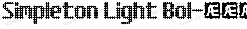 Simpleton Light Bol字体转换